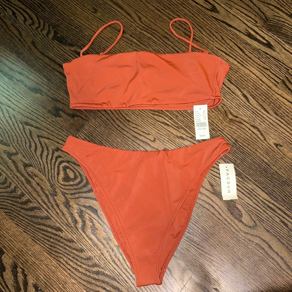 Pacsun Brown Bikini Set NWT